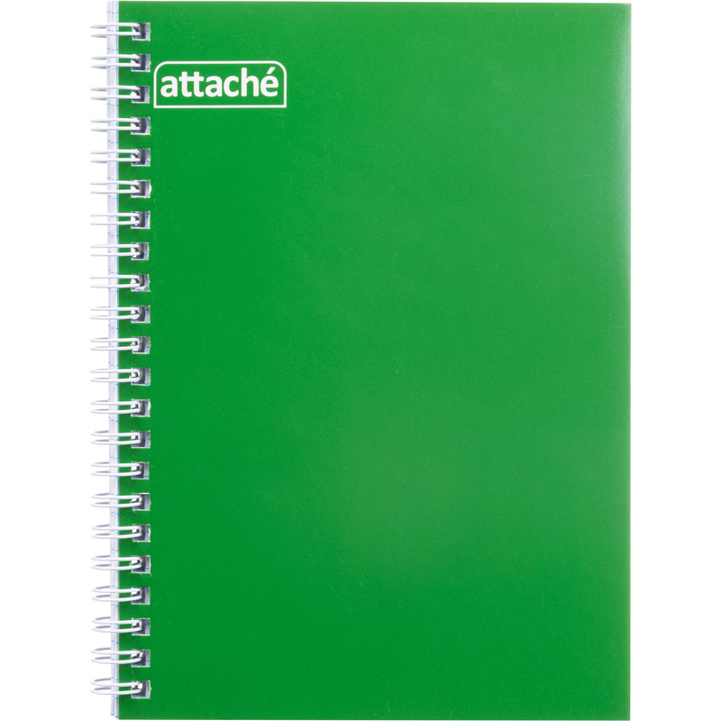 Изображение товара Бизнес-тетрадь Attache А5 80 листов зелёная в клетку