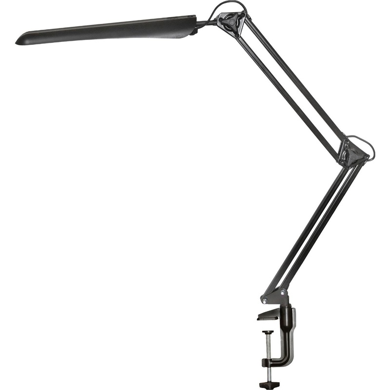 Изображение товара Настольный светильник Трансвит Гермес черный с сенсорным управлением 700 люмен