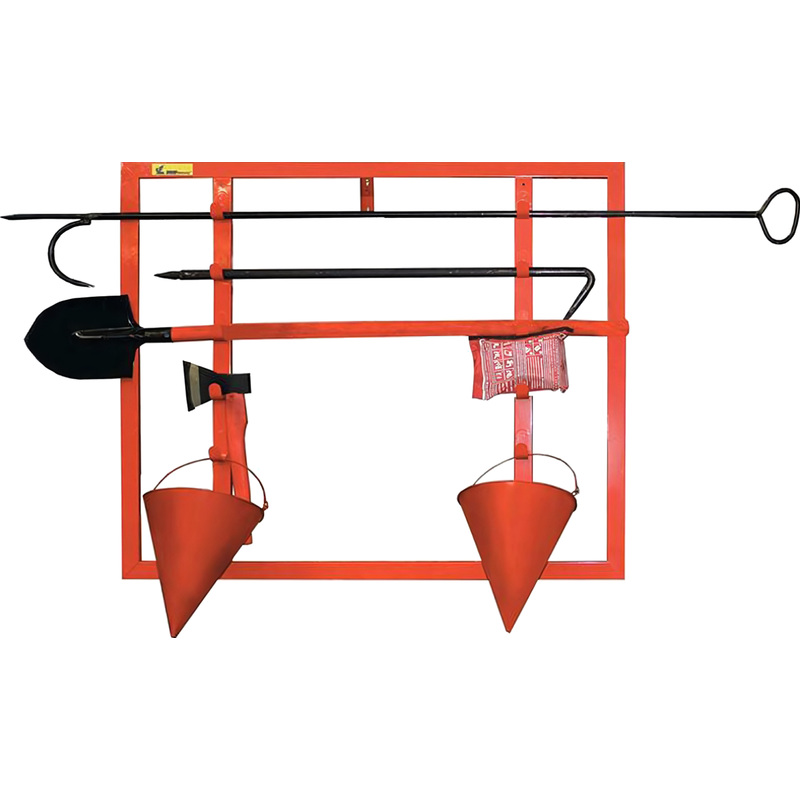 Изображение товара Щит пожарный Пожтехника ЩПО-К металлический навесной 125x105x5.9 см