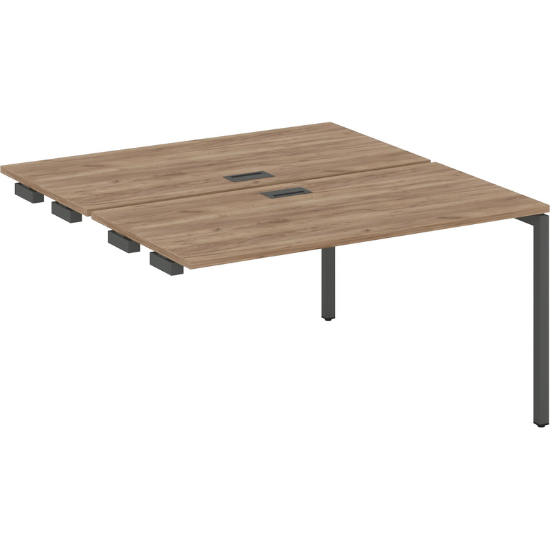 Изображение товара Стол-приставка Style Project SN-4P.DPRS-011 в дуб табак и антрацит