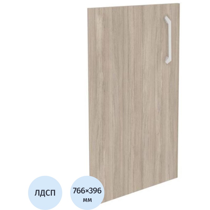 Изображение товара Дверь низкая левая Onix O.D-3(L) ЛДСП дуб аттик 396х766 мм
