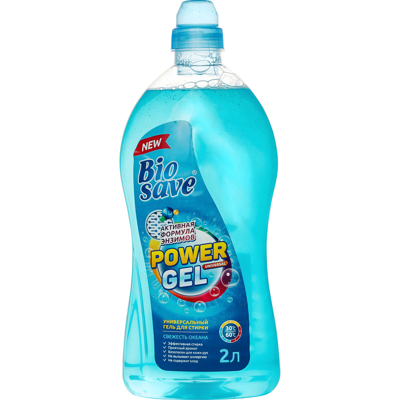 Изображение товара Гель для стирки Бархат Biosave 2 л универсальное средство для тканей