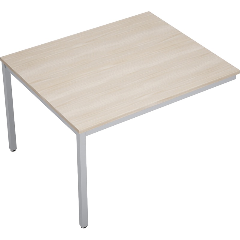 Изображение товара Стол для переговоров Avance 6МПК.002 венге/алюминий матовый 1200х1000 мм