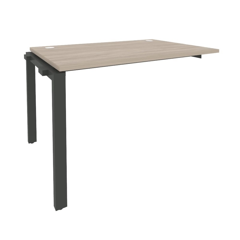 Изображение товара Элемент рабочей станции Onix-П O.MP-1.NRS-2.8 дуб аттик/антрацит, сборная мебель