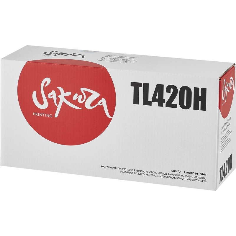Изображение товара Картридж лазерный Sakura TL-420H для Pantum совместимый высокий ресурс