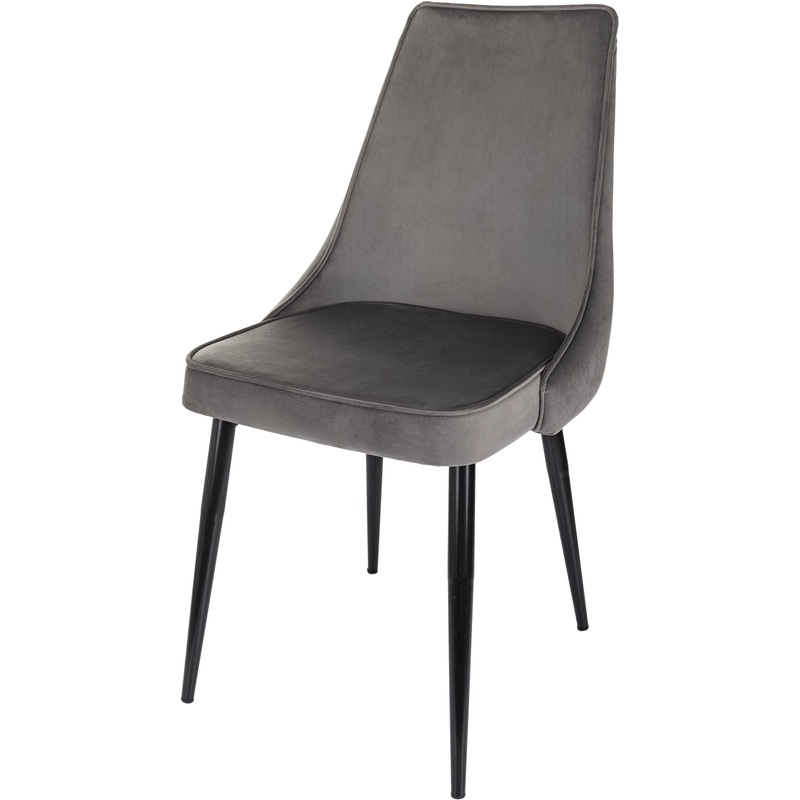 Изображение товара Обеденные стулья Бюрократ CH-K4_2 тёмно-серый комплект 2 шт