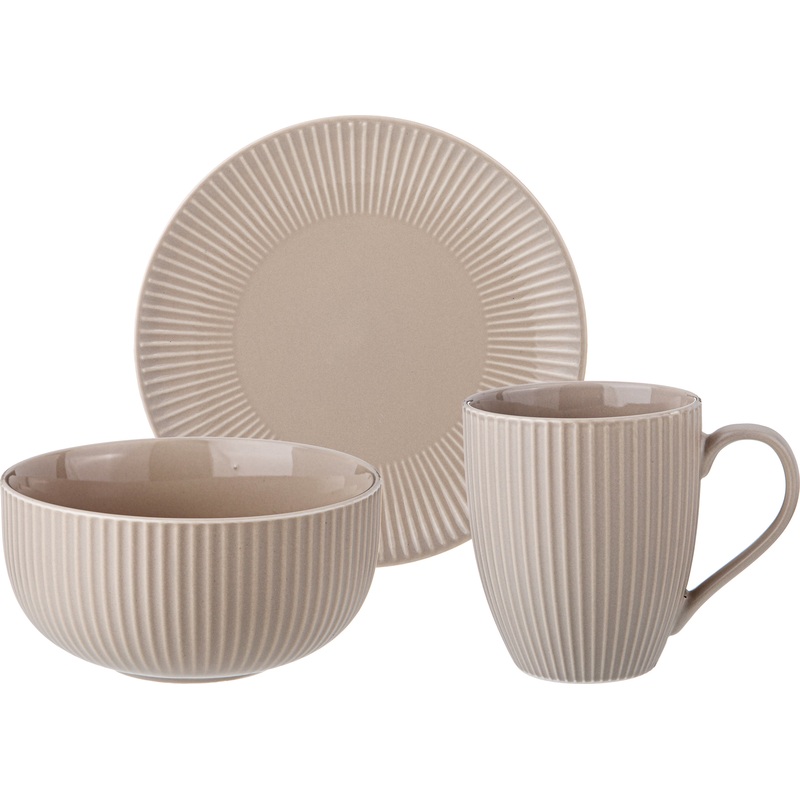 Изображение товара Набор посуды на 1 персону 3 предмета Lefard Trendy фарфоровый (756-440)