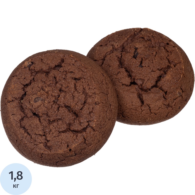 Изображение товара Печенье сдобное Bakery Story Брауни 1.8 кг натуральный шоколад вкус