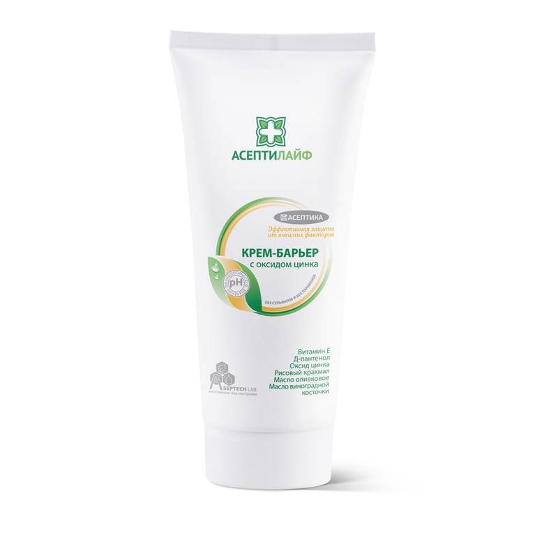 Изображение товара Крем для тела АсептиЛайф защитный с оксидом цинка 150 мл
