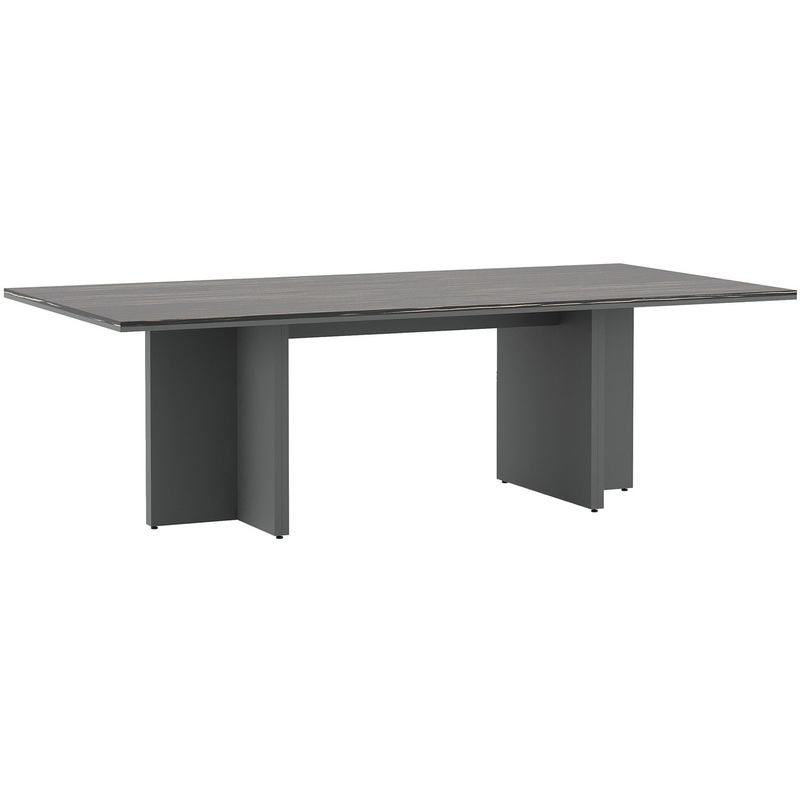 Изображение товара Стол для переговоров SS Dali DLI37270012 эбен/антрацит 2400x1200 мм