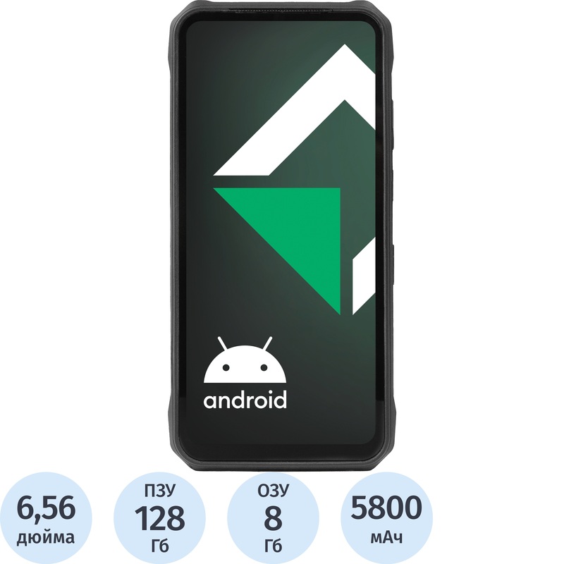Изображение товара Смартфон MIG A65 8+128 ГБ чёрный (MGA65-81A14.0-S16)