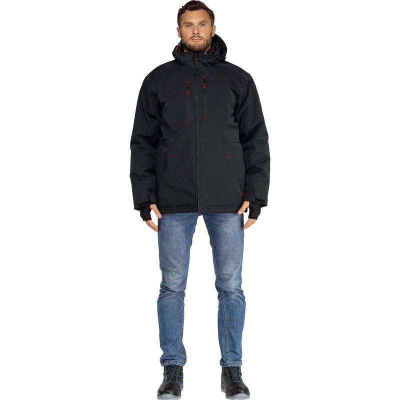 Изображение товара Куртка рабочая зимняя Delta plus Milton2 чёрная смесовая ткань L