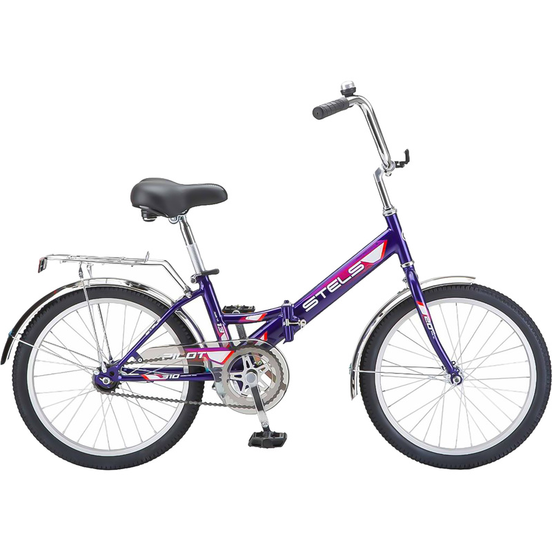 Изображение товара Складной велосипед Stels Pilot 310 2025 20 дюймов фиолетовый для подростков