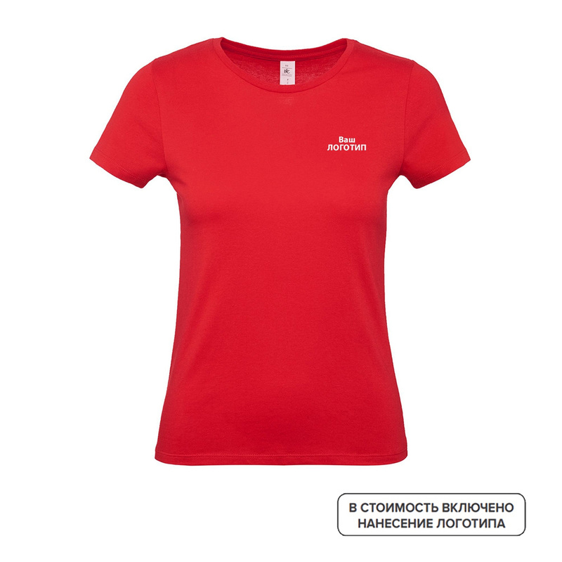 Изображение товара Футболка женская E150 короткий рукав с печатью