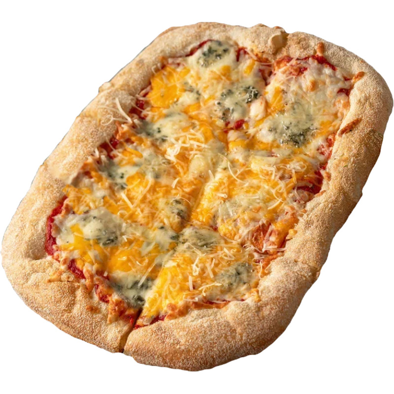 Изображение товара Римская пицца Четыре сыра с чесночным маслом
