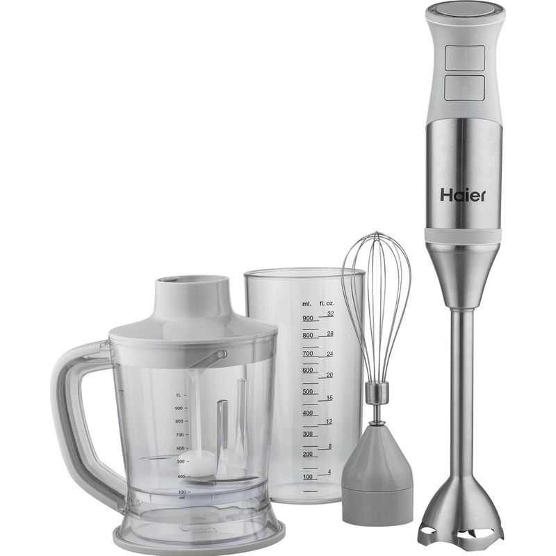 Изображение товара Погружной блендер Haier HB-501 мощность 1200 Вт 20 скоростей кухонный прибор