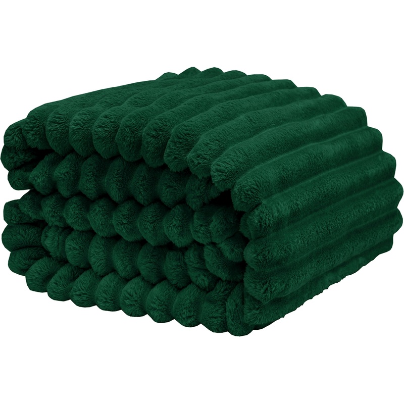 Изображение товара Покрывало на кровать BRAVO Family 150x200 см изумрудное велсофт