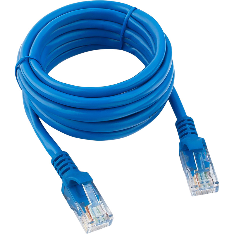 Изображение товара Патч-корд витая пара Cablexpert PP10-2M/B 5e 2 м для высокоскоростных сетей