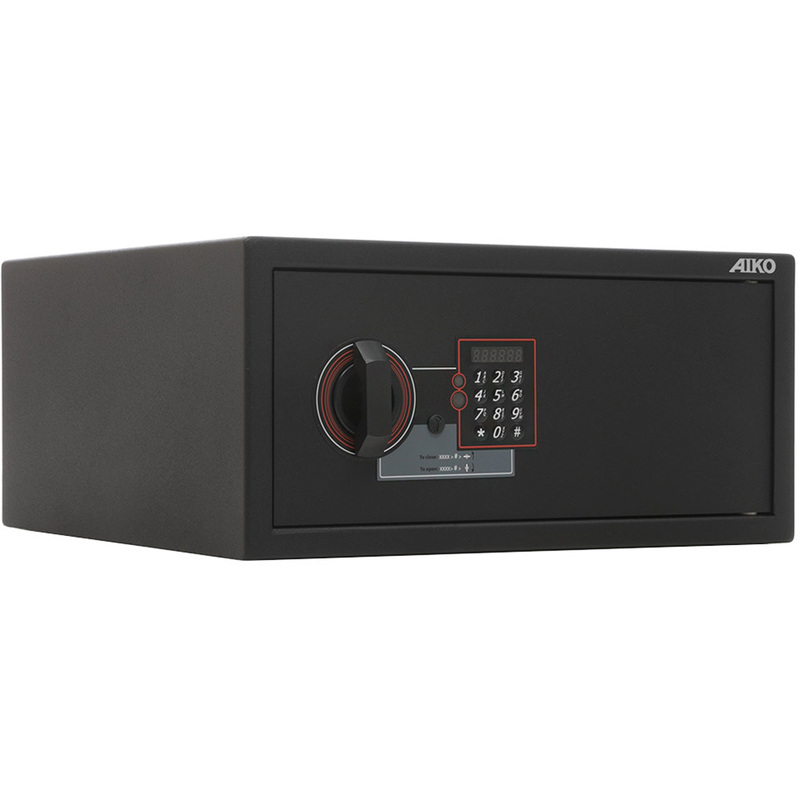Изображение товара Мебельный сейф Aiko SH-20 EL с электронным замком и возможностью крепления