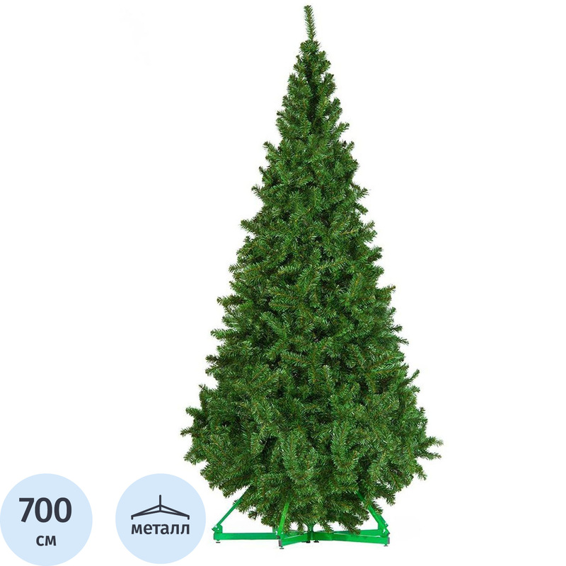 Изображение товара Напольная новогодняя елка Green Trees Рублевская 7 м с металлическим каркасом