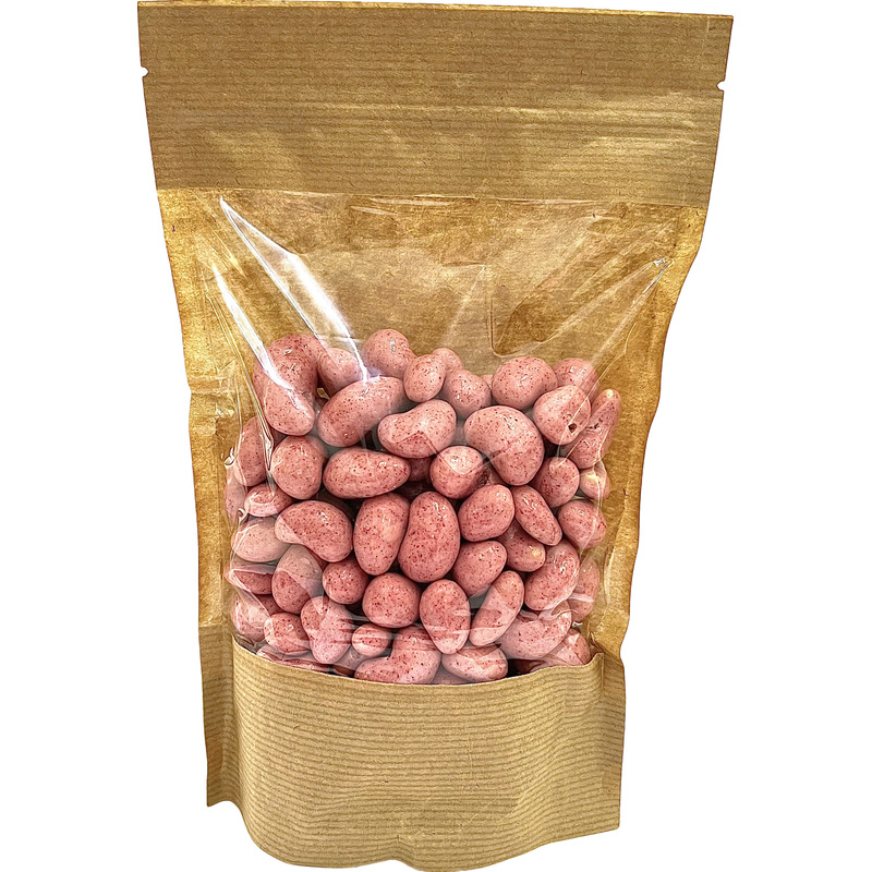 Изображение товара Кешью в йогуртовой глазури с брусникой 500 г натуральный ореховый продукт