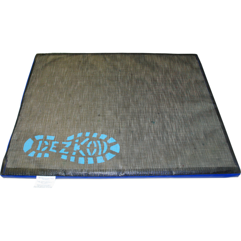 Изображение товара Дезинфекционный коврик 50x65x3 см серый для дезинфекции обуви