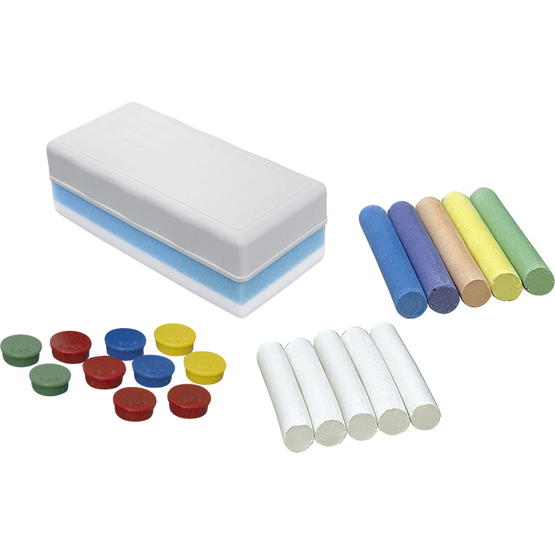 Изображение товара Набор принадлежностей 2х3 для меловых досок 4 предмета