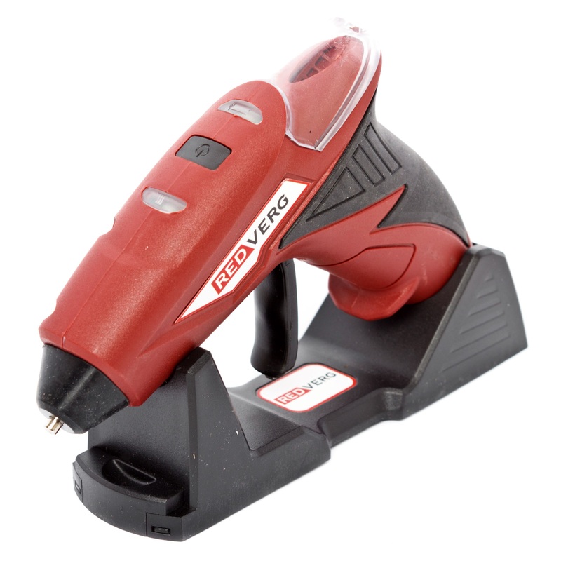 Изображение товара Аккумуляторный клеевой пистолет Redverg RD-GG3 170 градусов, 25 см