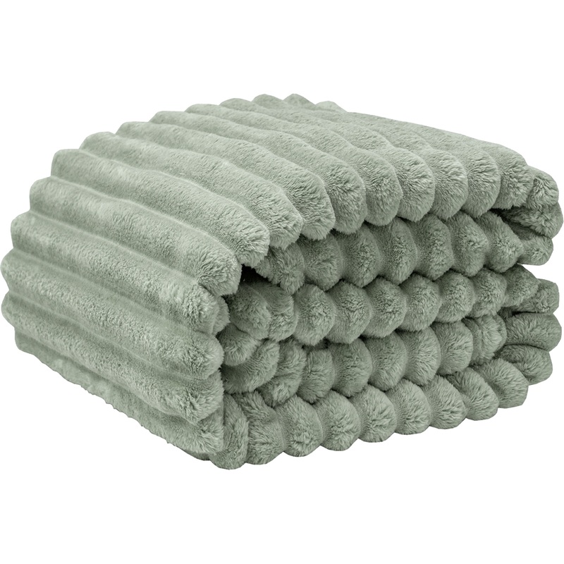 Изображение товара Покрывало на кровать BRAVO Family 200x220 см велсофт полиэстер оливковое