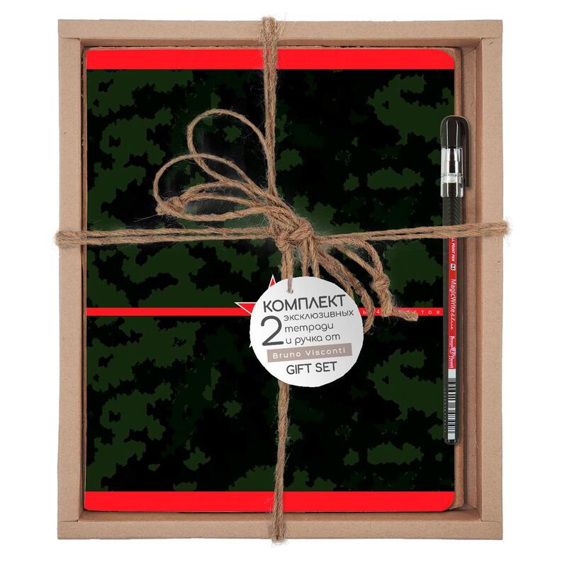 Изображение товара Тетрадь Альт 16.5x20.3 см 48 листов в клетку на скрепках комплект ручка