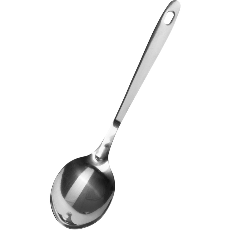 Изображение товара Ложка гарнирная Luxstahl из нержавеющей стали 22 см для сервировки и профессионального использовани