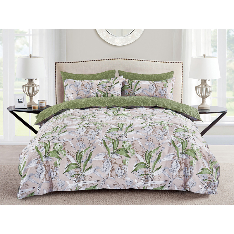 Изображение товара Комплект постельного белья Cleo Satin Luxe 2-спальный сатин 70x70 см Сатин высокого качества