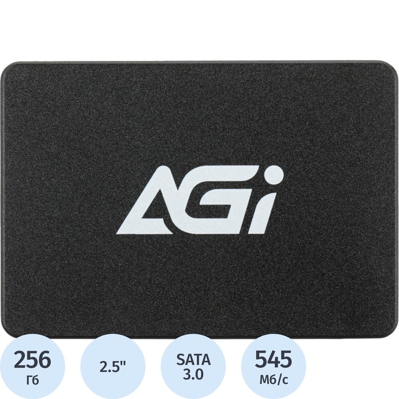 Изображение товара SSD накопитель Agi AI238 256 ГБ (AGI250GIMAI238-CB)