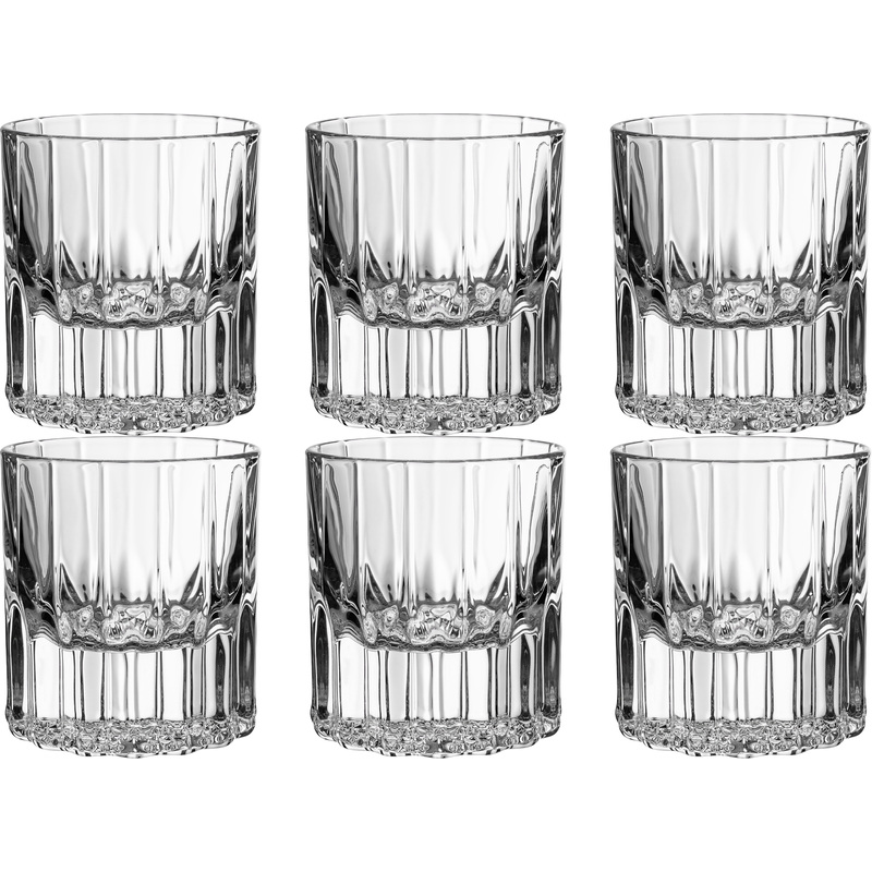 Изображение товара Стакан олд фэшн MGline Айс стеклянный 200 мл 6 штук