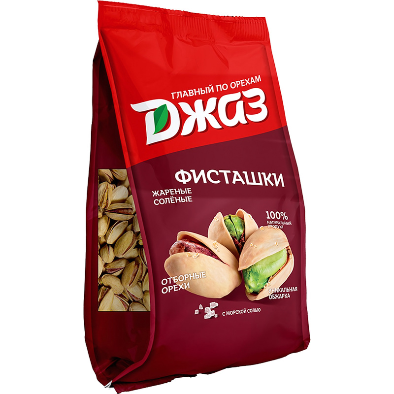 Изображение товара Фисташки Джаз 300 г натуральные соленые обжаренные