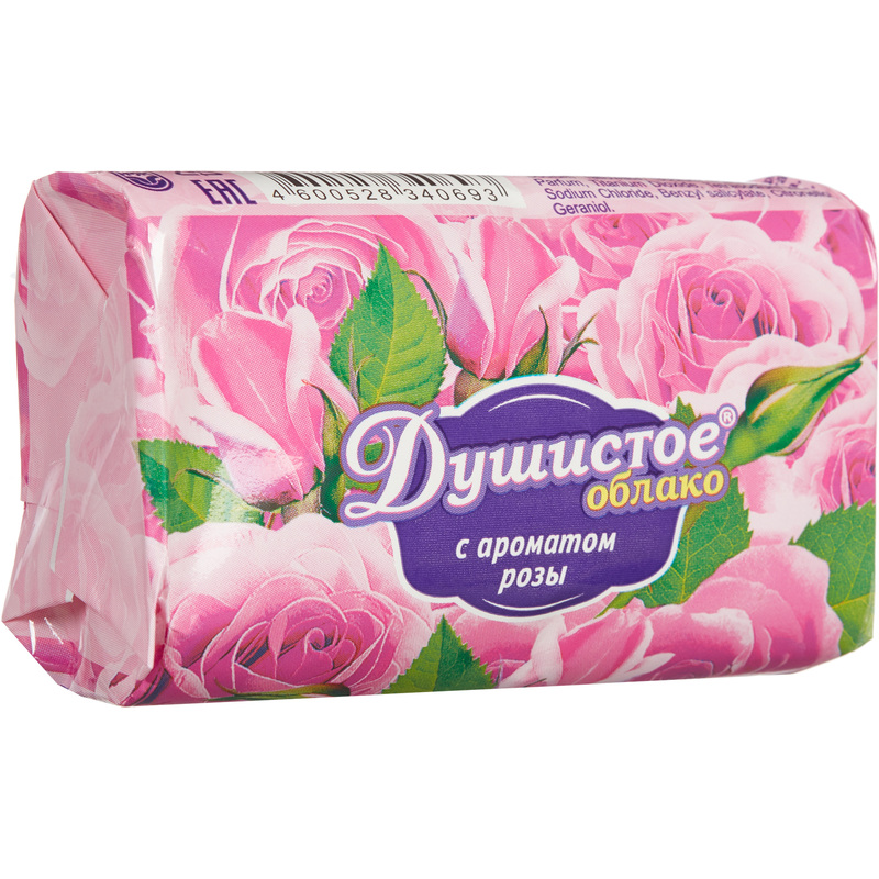 Изображение товара Мыло туалетное Душистое облако Роза 90 г