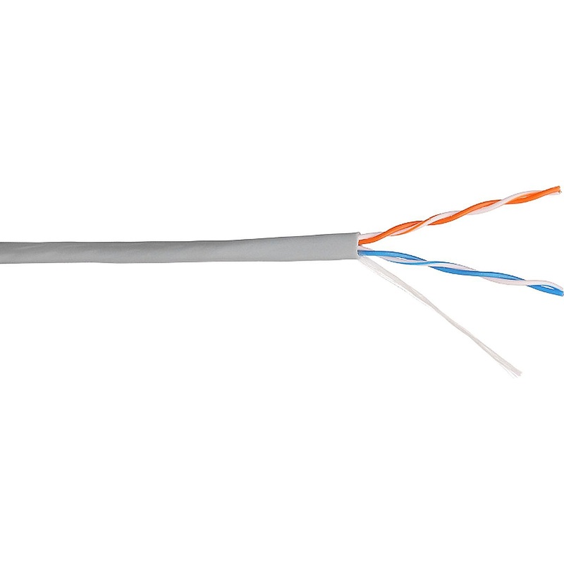 Изображение товара Кабель витая пара TWT TWT-5EUTP2-GY cat 5e 305 м