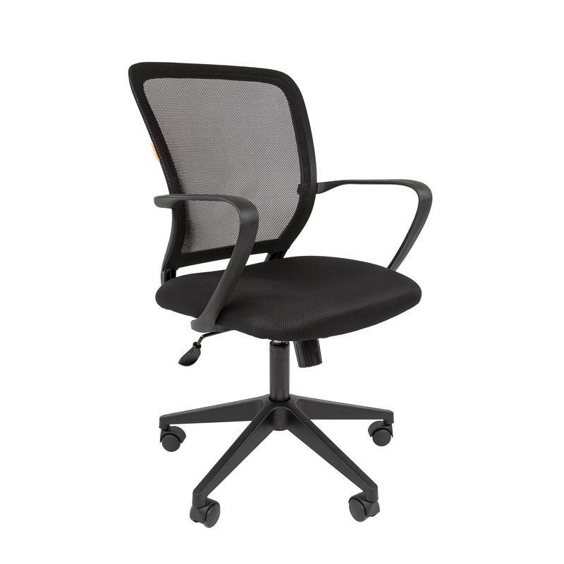 Изображение товара Кресло офисное Chairman 698 черное (сетка/ткань, пластик)