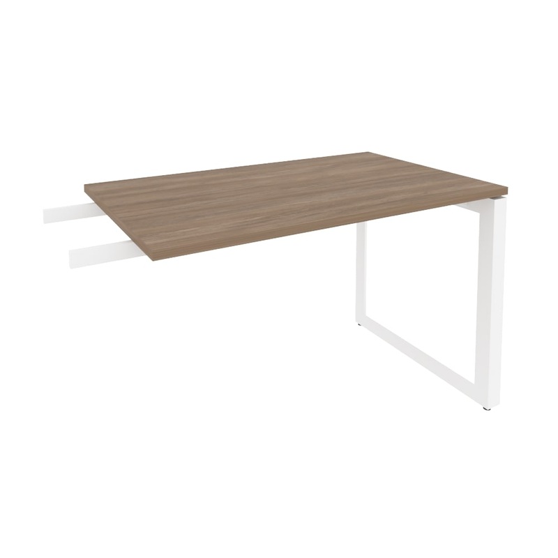 Изображение товара Брифинг-приставка к столам Onix-O O.MO-BR-11 дуб аризона белый