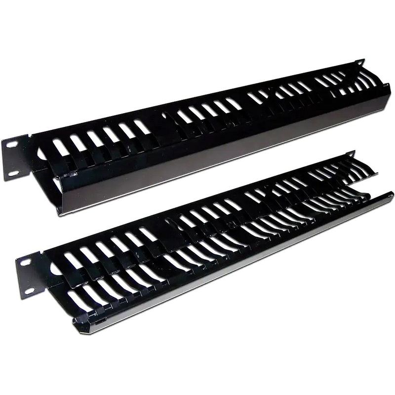 Изображение товара Кабельный органайзер TWT TWT-ORG/CV24-1U черный