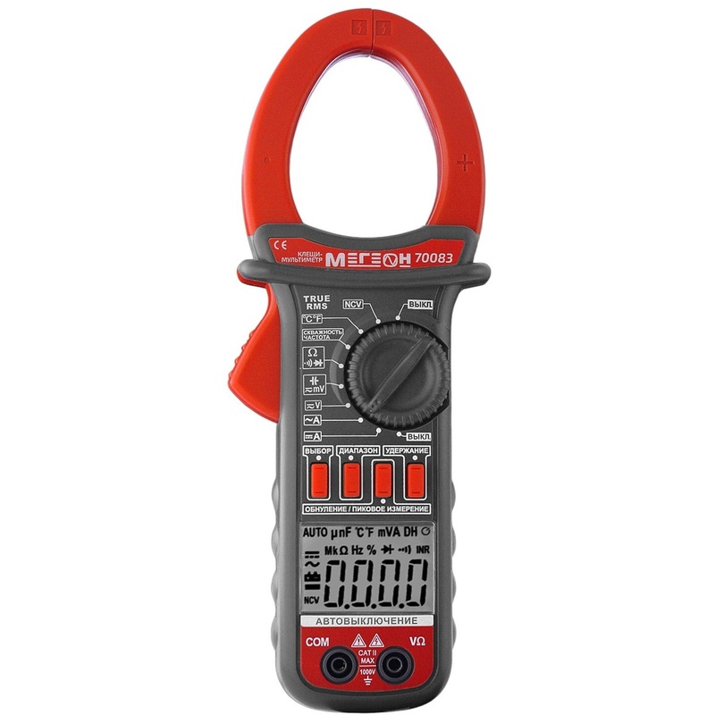 Изображение товара Мультиметр Мегеон 70083 цифровой профессиональный измерительный прибор
