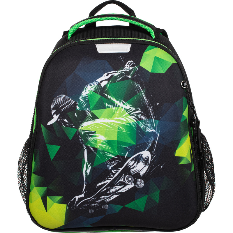 Изображение товара Детский школьный рюкзак Комус Класс Light2 Скейтборд черный эргономичный для мальчиков