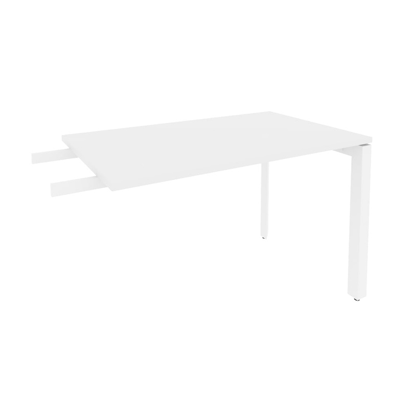 Изображение товара Брифинг-приставка к столам Onix-П O.MP-BR-11 белый бриллиант 1180х720х750 мм