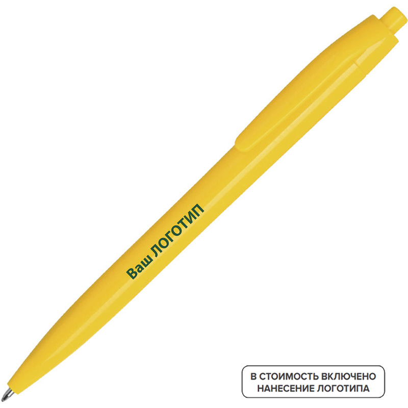 Изображение товара Ручка шариковая автоматическая NeoPen N6 синяя толщина линии 1 мм (1000 штук в упаковке) с лого