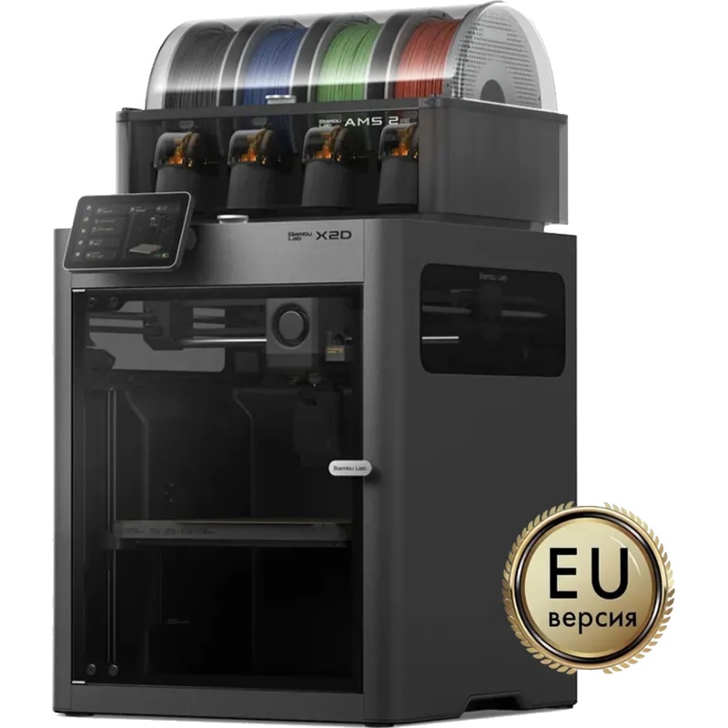 Изображение товара 3D-принтер Bambu Lab X2D Combo (EU-версия)