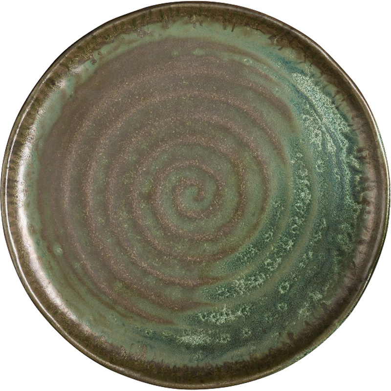 Изображение товара Тарелка универсальная Bonna Лагун Олив 15 см фарфор разноцветная