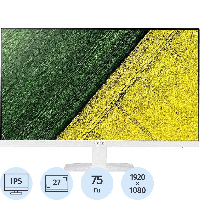 Изображение товара Монитор 27 Acer HA270Awi с IPS матрицей Full HD и FreeSync