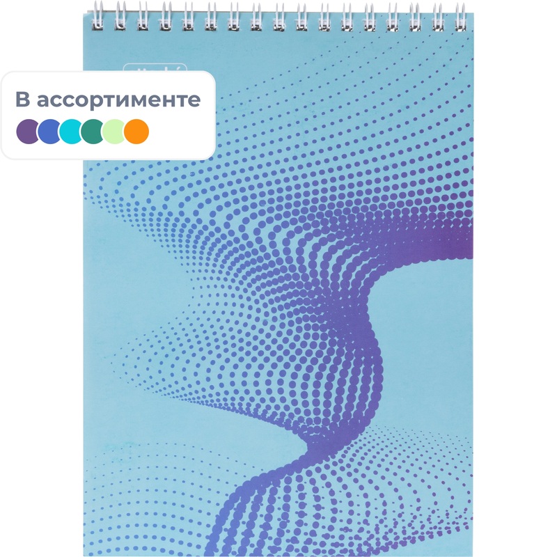 Изображение товара Блокнот Attache Forma А5 80 листов в клетку на спирали
