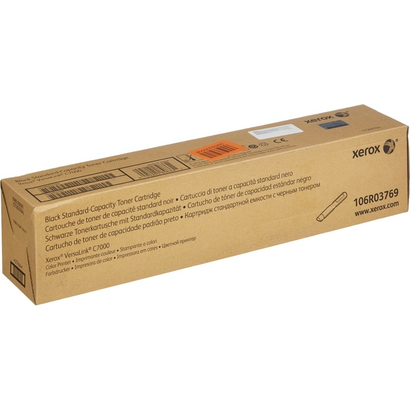 Изображение товара Лазерный картридж Xerox 106R03769 черный оригинальный для VersaLink