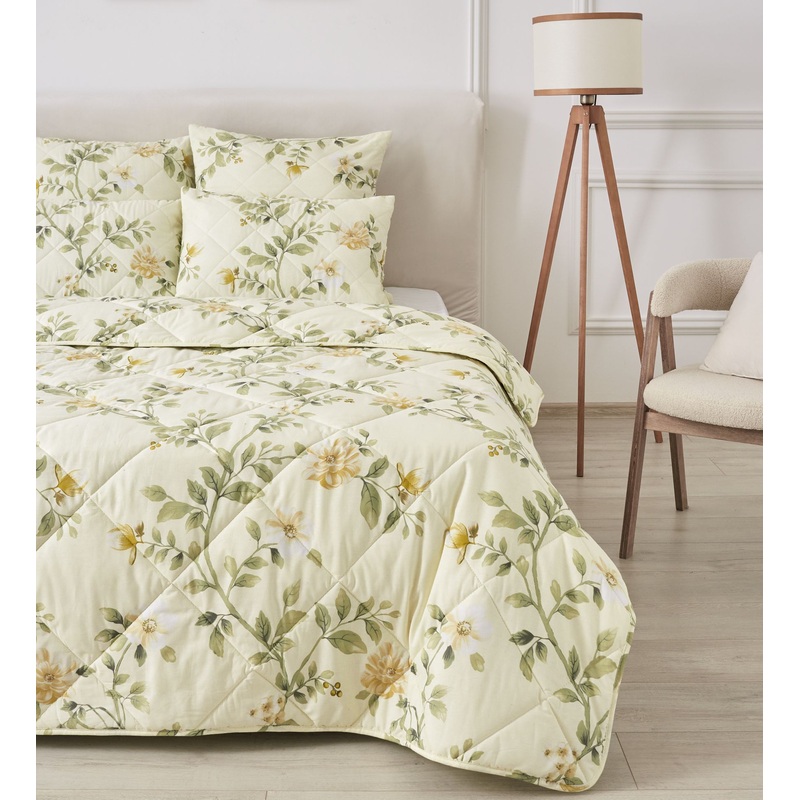 Изображение товара Одеяло 2-спальное Guten Morgen 172x205 см стёганое без канта бежевое